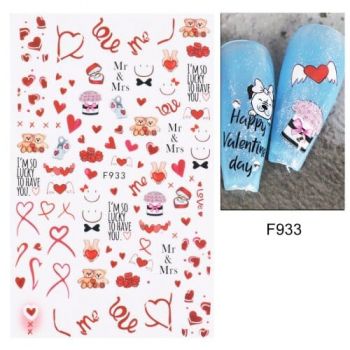 Sticker decor unghii F933 - F931 - Everin