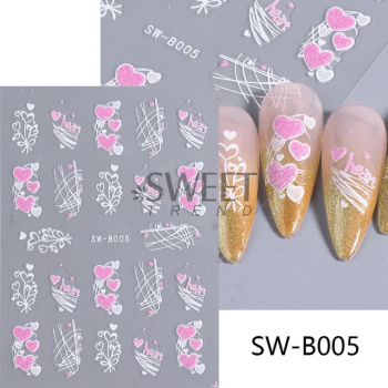 Sticker decor unghii SW-B005 - F740 - Everin