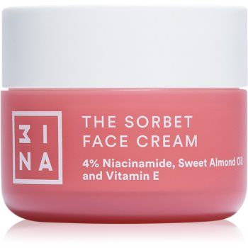 3INA The Sorbet Face Cream crema hidratanta usoara faciale