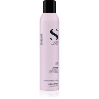 Alfaparf Milano Semi di Lino Style&Care Thermal Protector spray protector pentru modelarea termica a parului cu SPF