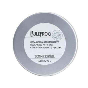 Ceara pentru par Bullfrog Sculpting Matt Wax 100 ml