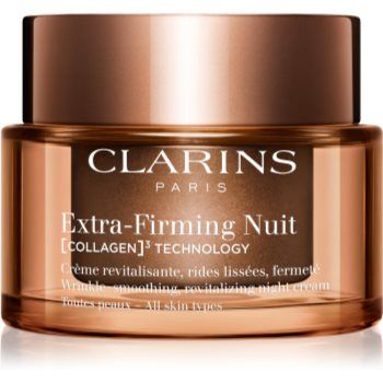 Clarins Extra-Firming Night Cream crema de noapte anti-riduri cu efect de lifting pentru toate tipurile de ten