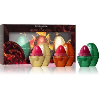 Makeup Revolution X House of Dragon Dragon Egg set cadou buze si obraz