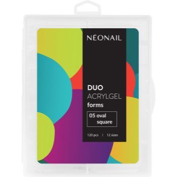 NEONAIL Duo Acrylgel Forms șabloane pentru unghii