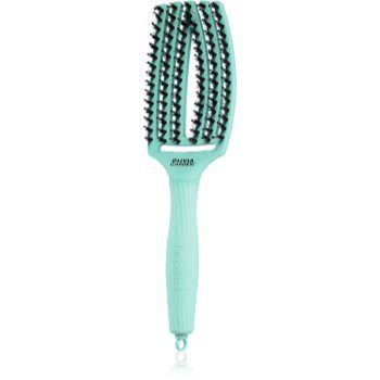 Olivia Garden Fingerbrush Boar & Nylon perie de par cu peri de nailon și de mistreț