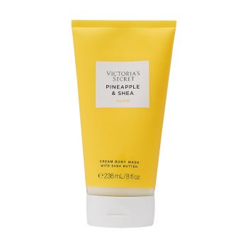 Pineapple & shea natural beauty cream body wash 236 ml