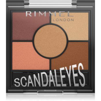 Rimmel ScandalEyes paletă cu farduri de ochi