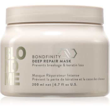 Schwarzkopf Professional Blondme Bondfinity Deep Repair Mask masca profund reparatorie