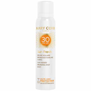 Spray mist bronzant Mary Cohr Sun Fresh Brume Solaire Corps SPF30 150ml