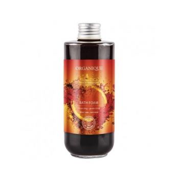 Spuma de baie Spicy cu portocale, scortisoara si ardei iute Organique 200 ml