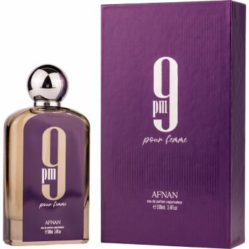 Apa de parfum 9 PM pour Femme, Afnan, Femei - 100 ml - Inspirat din Initio Atomic Rose