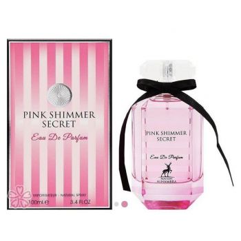 Apa de parfum Pink Shimmer Secret, Maison Alhambra, Femei -100 ml -  inspirat din Viktor  Rolf Bombshell