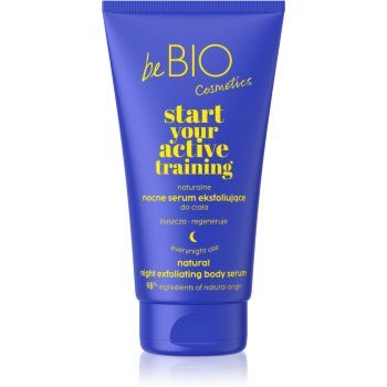 beBIO Start Your Active Training ler pentru corp cu efect de exfoliere