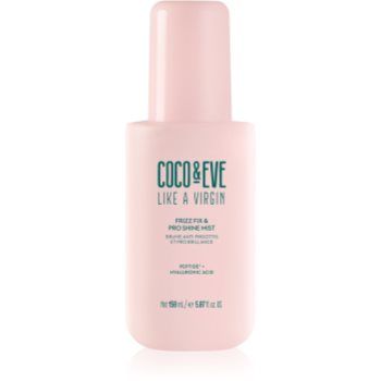 Coco & Eve Like A Virgin Frizz Fix & Pro Shine Mist spray anti-electrizare pentru un par stralucitor si catifelat