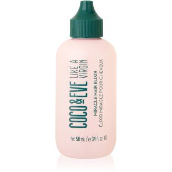 Coco & Eve Like A Virgin Miracle Hair Elixir elixir leave-in pentru un par stralucitor si catifelat