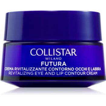 Collistar Futura Revitalizing Eye and Lip Countour Cream cremă intensivă cu efect de întinerire pentru ochi și buze cu efect revitalizant