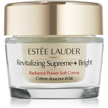 Estée Lauder Revitalizing Supreme+ Bright Radiance Power Soft Creme cremă de față revitalizanta pentru strălucirea și netezirea pielii