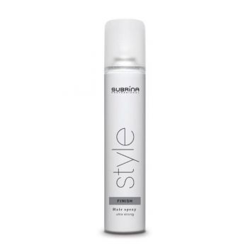 Fixativ cu Aerosol si Fixare Ultra Puternica - Subrina Professional Style Finish Hair Spray Ultra Strong, 75 ml