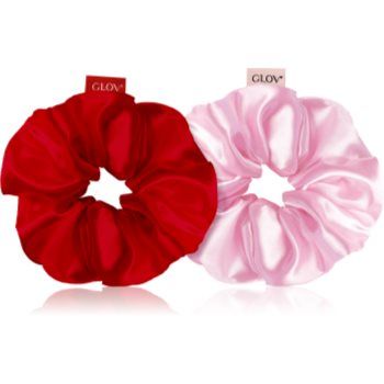 GLOV Satin Scrunchies L Elastice pentru par