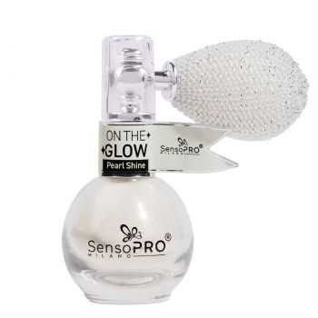 Iluminator Pudra cu Pompita On the Glow SensoPRO Milano, Pearl Shine