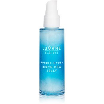 Lumene Nordic Hydra [LÄHDE] Birch Dew Jelly ser cu hidratare intensă cu textura de gel