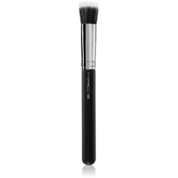 MAC Cosmetics Brush 130S Short Duo Fibre perie mică pentru aplicarea produselor lichide, cremoase sau pudră