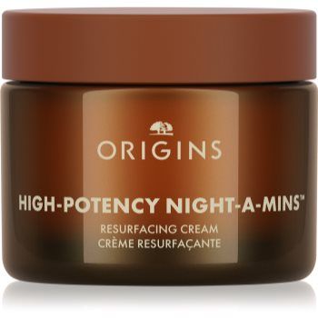 Origins High-Potency Night-A-Mins™ Resurfacing Cream With Fruit-Derived AHAs crema hidratanta de noapte pentru strălucirea și netezirea pielii