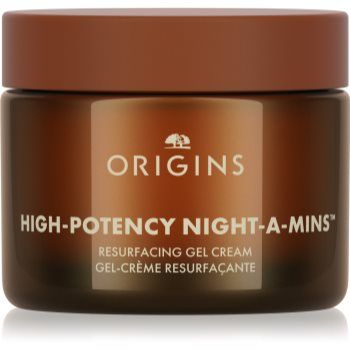 Origins High-Potency Night-A-Mins™ Oil-Free Resurfacing Gel Cream With Fruit-Derived AHAs Cremă hidratantă pentru fermitate pentru toate tipurile de ten