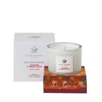 Artistic atmosphere raspberry &tomato scented candle  180 gr