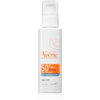 Avène Sun Anti-Imperfection protective fluid pentru ten gras și mixt