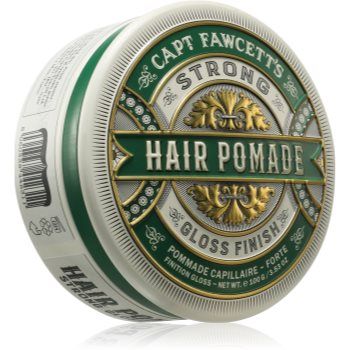 Captain Fawcett Hair Pomade Strong Gloss Finish alifie pentru par pentru barbati