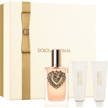 Dolce&Gabbana Devotion EDP Trio Gift Set set cadou pentru femei