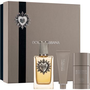 Dolce&Gabbana Devotion For Men EDP Trio Gift Set set cadou pentru bărbați