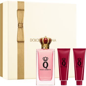 Dolce&Gabbana Q by Dolce&Gabbana EDP Trio Gift Set set cadou pentru femei