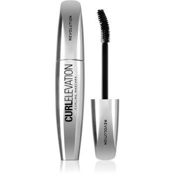 Makeup Revolution Curl Elevation mascara cu rotatie pentru o buna definire a genelor