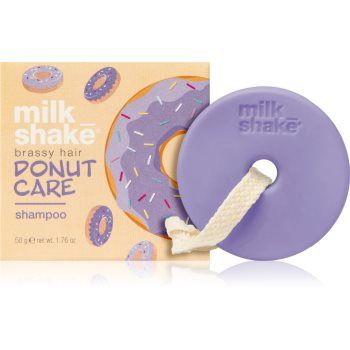 Milk Shake Silver Shine Donut Care Shampoo șampon solid pentru par blond