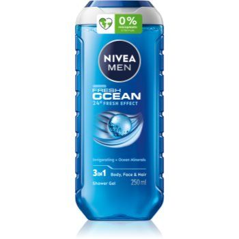 NIVEA MEN Fresh Ocean Gel de duș energizant pentru barbati