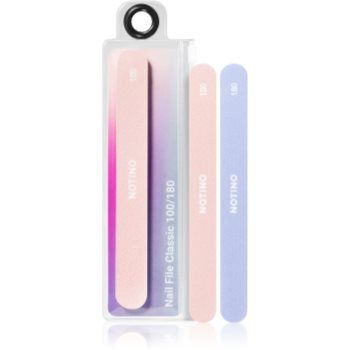 Notino Nail Tools Nail File Classic pilă de unghii clasică cu două straturi aspre