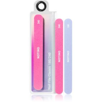 Notino Nail Tools Nail File Classic pilă de unghii clasică cu două straturi aspre