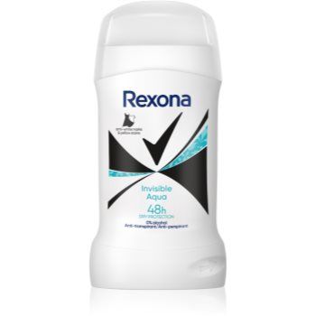 Rexona Invisible Aqua deodorant solid împotriva petelor albe