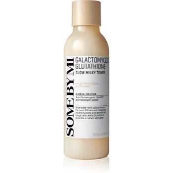 Some By Mi Galactomyces Glutathione Glow Milky Toner lotiune calmanta si hidratanta pentru o piele mai luminoasa