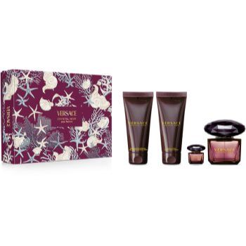 Versace Crystal Noir set cadou pentru femei