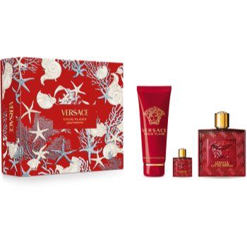 Versace Eros Flame set cadou pentru bărbați