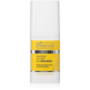 Bielenda Professional Supremelab Barrier Renew crema hranitoare ochi cu ceramide