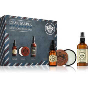 Dear Barber Shave Care Essentials Gift set cadou pentru bărbați