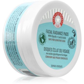 First Aid Beauty Facial Radiance Pads tampoane exfoliante pentru strălucirea și netezirea pielii