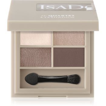 IsaDora The Eyeshadow Quartet paletă cu farduri de ochi