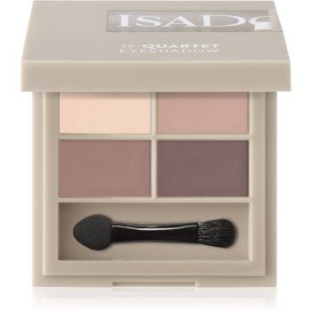 IsaDora The Eyeshadow Quartet paletă cu farduri de ochi