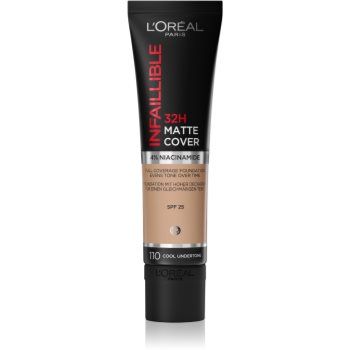 L’Oréal Paris Infallible 32H Matte Cover machiaj matifiant de lungă durată SPF 25