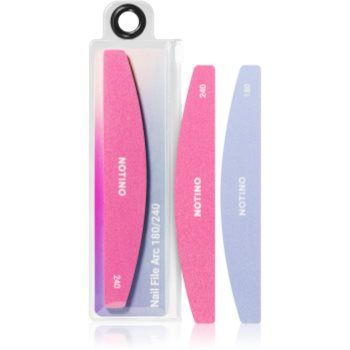 Notino Nail Tools Nail File Arc pilă de unghii clasică cu două straturi aspre